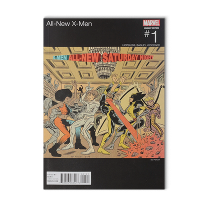 All-New X-Men #1 Ed Piskor Hip-Hop Variant (Marvel Comics January 2016)