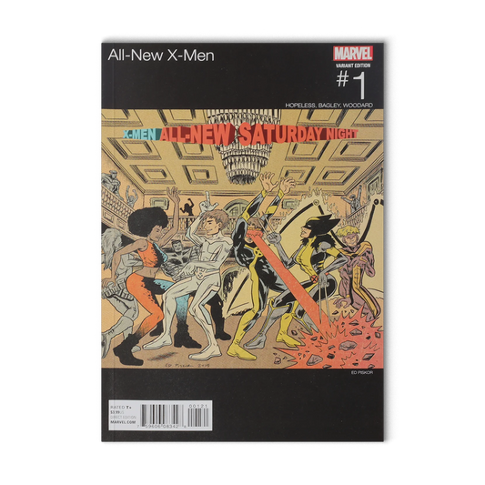 All-New X-Men #1 Ed Piskor Hip-Hop Variant (Marvel Comics January 2016)