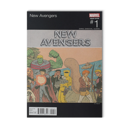 NEW AVENGERS #1 Marvel 2015 Ed Piskor Hip Hop Variant Cover NM