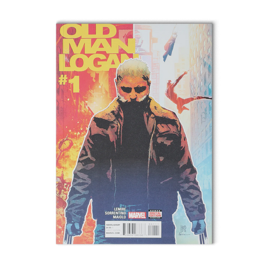 Old Man Logan #1 Marvel Comics 2016 Action Figure Variant Cover