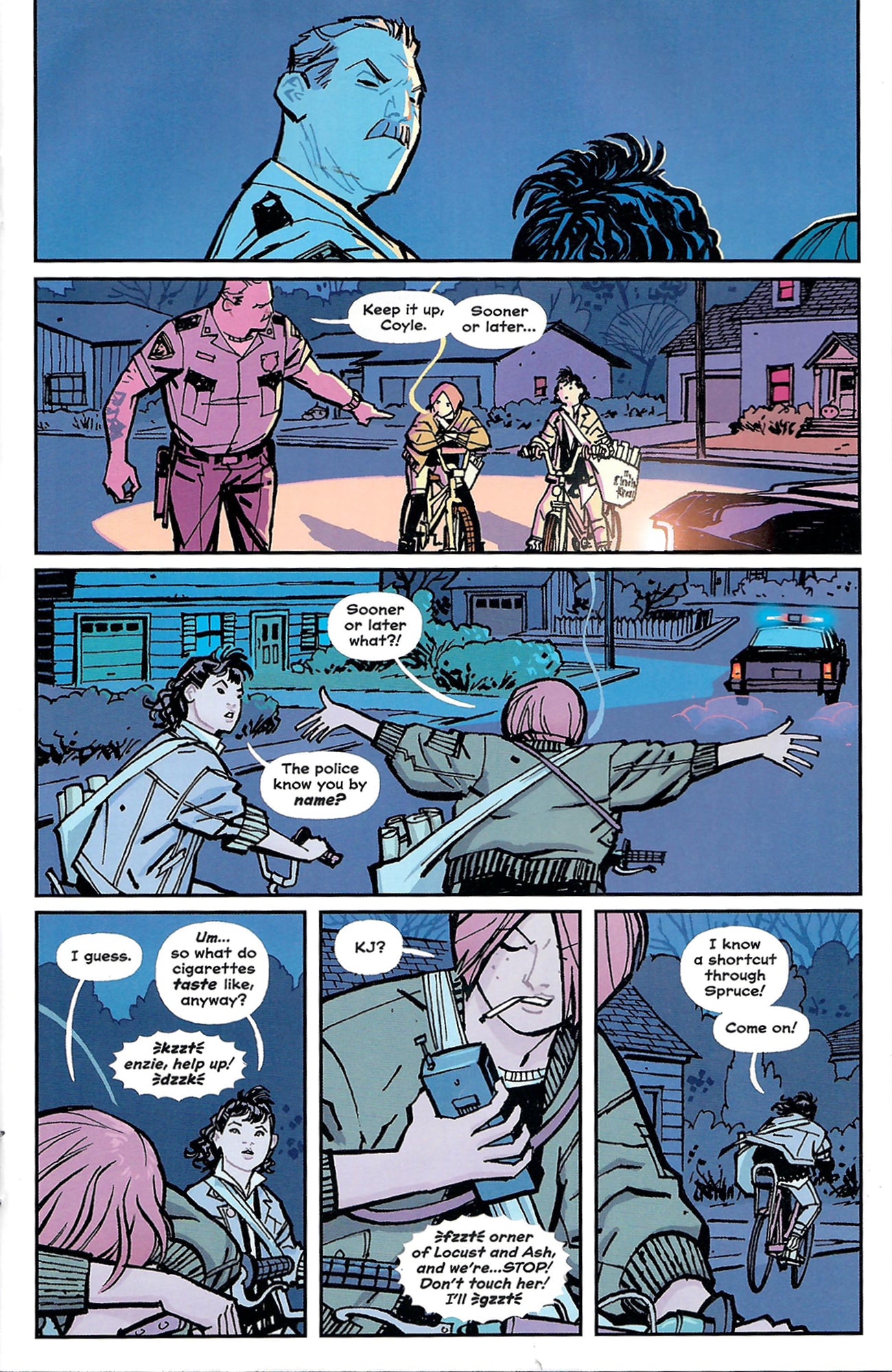 Paper Girls #1 (Image Comics Malibu Comics October 2015)