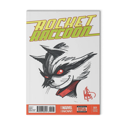 Rocket Raccoon 001 Variant Edition - Digital Edition