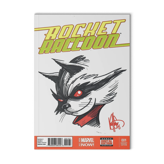 Rocket Raccoon 001 Variant Edition - Digital Edition