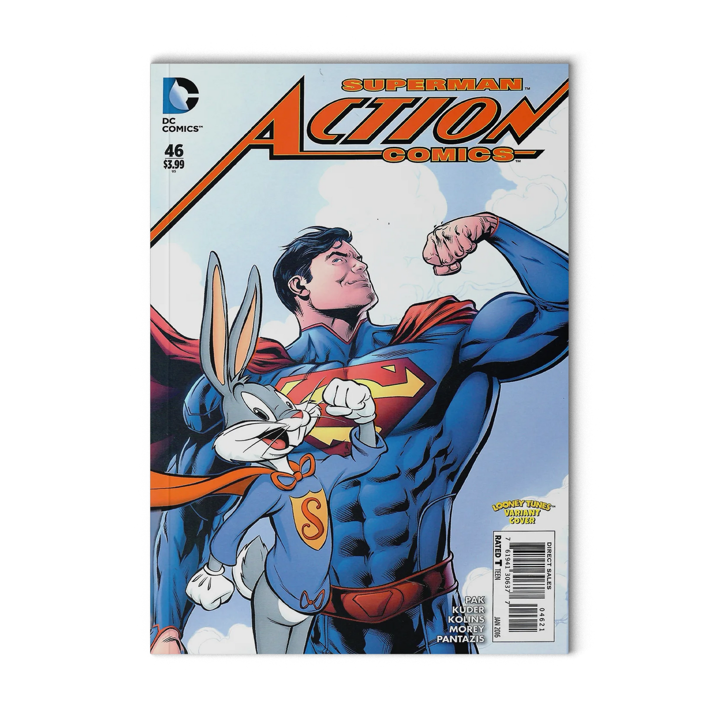 Action Comics #46 Edwards Looney Tunes Variant Super Bugs DC 2011