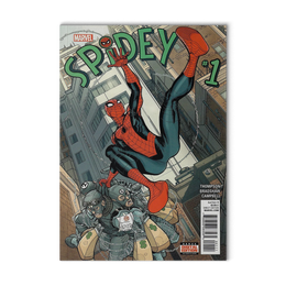 Spidey 1 (2015 Marvel) 2nd Print Direct ComicBook Thompson Bradshaw Campbell