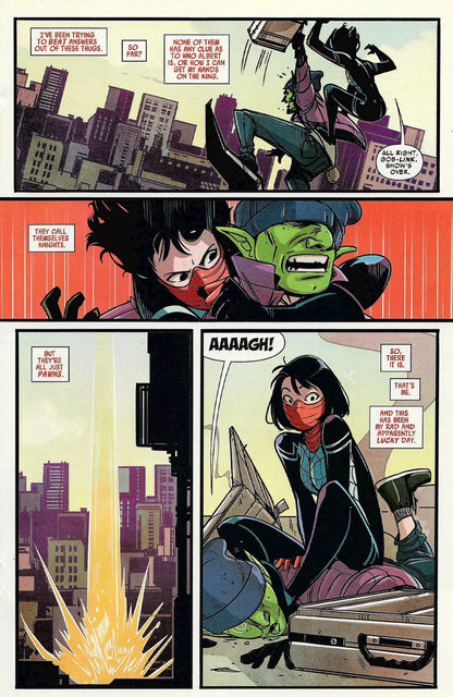 Silk #1 Spectro Cameo Appearance Cindy Moon Marvel Comics 2016