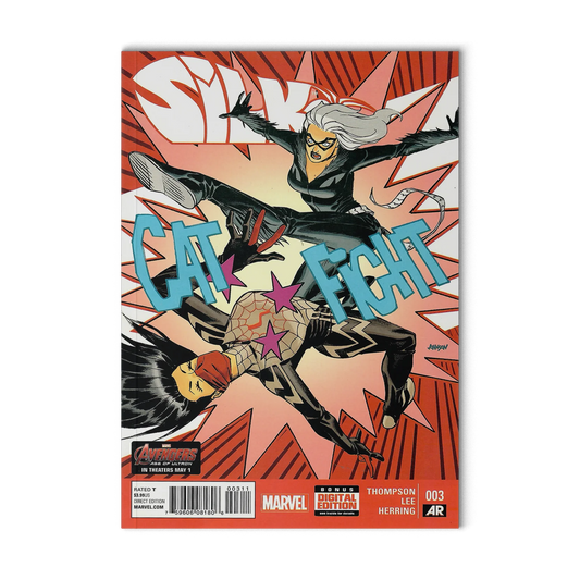 Marvel Comics Silk 003 Cat Fight Dave Johnson Bagged Boarded