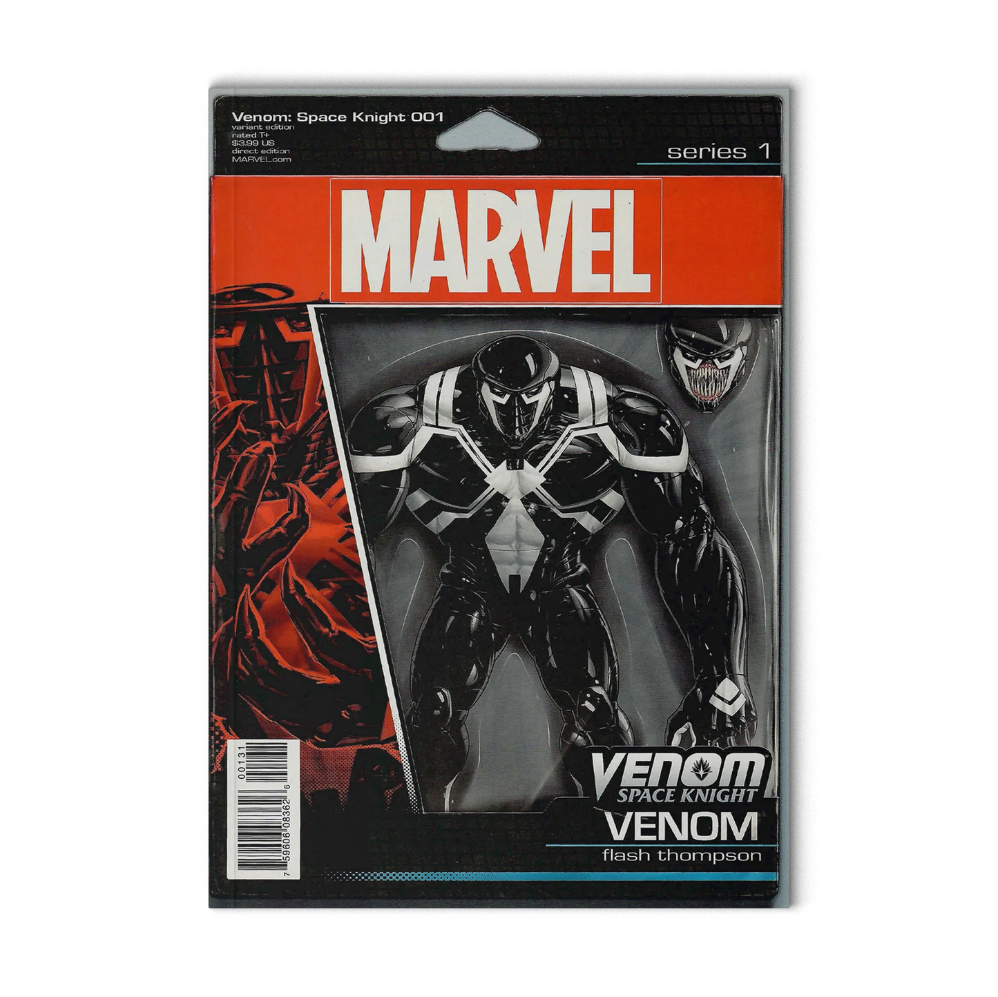 VENOM: SPACE KNIGHT #1 ACTION FIGURE VARIANT COVER! CHRISTOPHER COVER