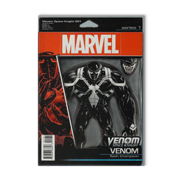 VENOM: SPACE KNIGHT #1 ACTION FIGURE VARIANT COVER! CHRISTOPHER COVER
