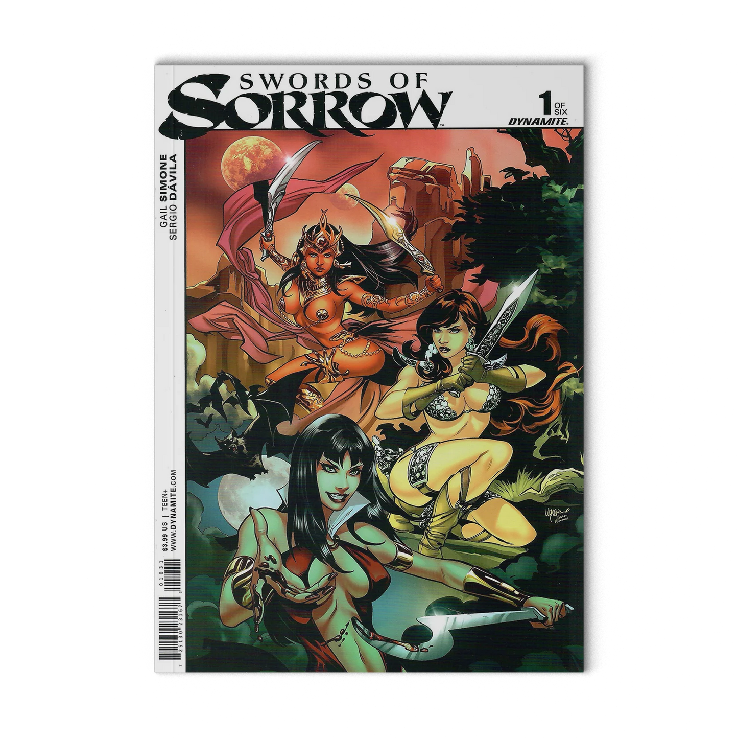 Swords of Sorrow #1 J Scott Campbell Variant