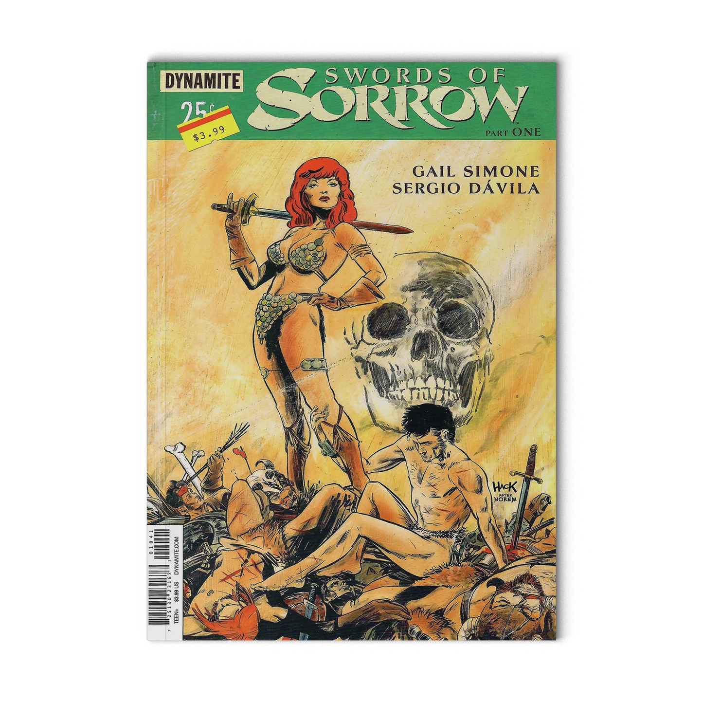 Swords of Sorrow #1 Cover 4 Dynamite comics