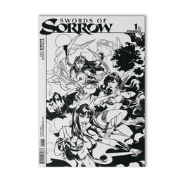Swords of Sorrow #1 Cover J B&W Variant