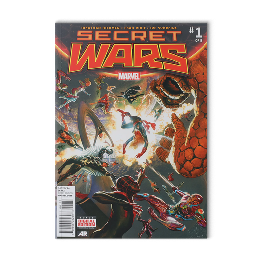 SECRET WARS #1 (2015) GOD EMPEROR DOOM MCU AVENGERS KEY 1ST PRINT
