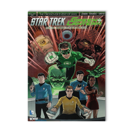 Star Trek / Green Lantern #1 Cover A-Gabriel Rodriguez (IDW July 2015)