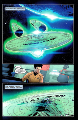 Star Trek / Green Lantern #1 Cover A-Gabriel Rodriguez (IDW July 2015)