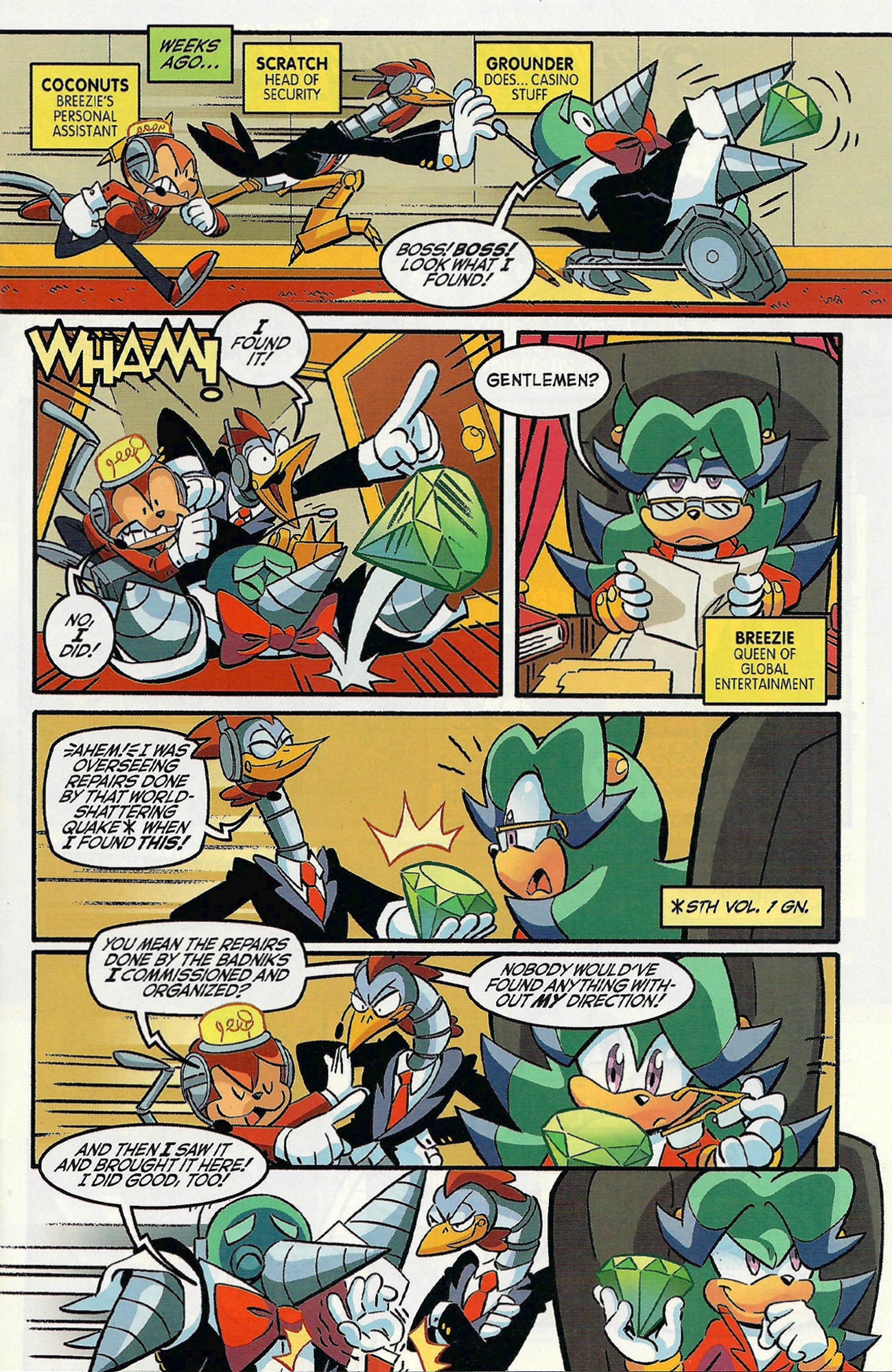 Sonic the Hedgehog # 271 / Arcade Variant Cover 2015