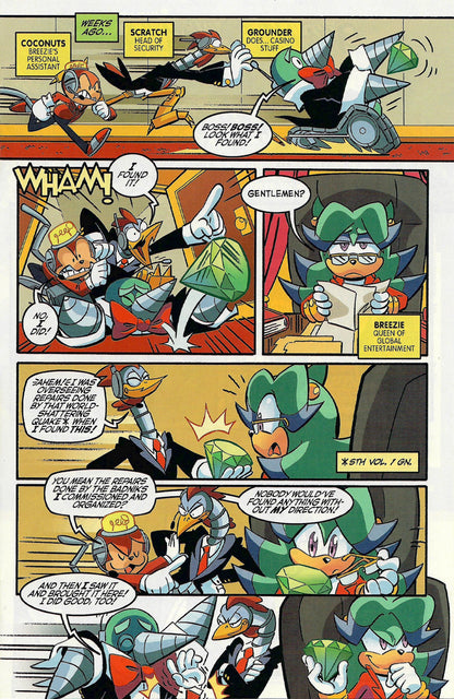 Sonic the Hedgehog # 271 / Arcade Variant Cover 2015