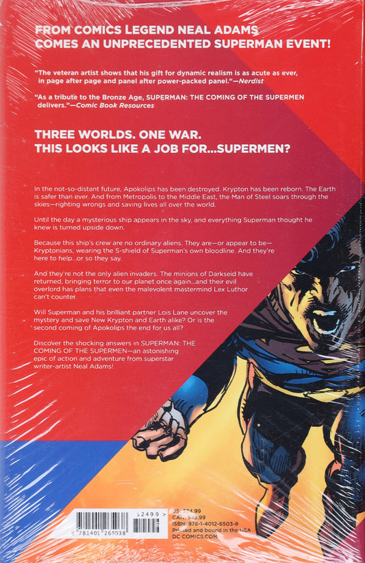 DC Comics Superman The Coming Of Superman Book Paperback Neal Adams 2017
