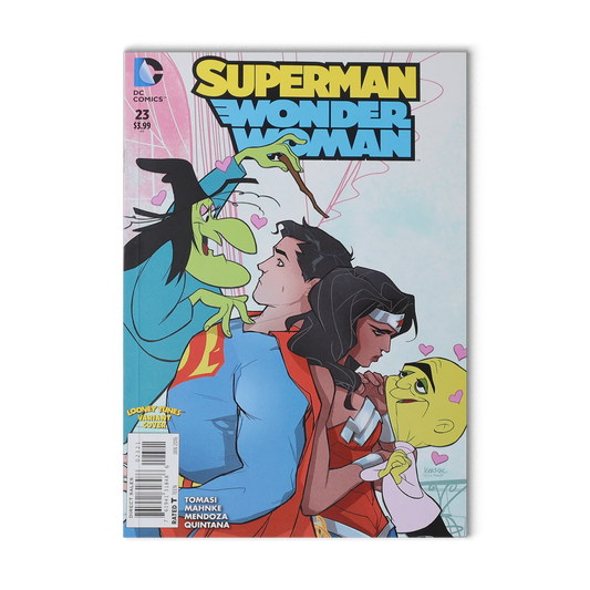 DC Comics Superman/Wonder Woman #23 (2015 Witch Hazel Looney Tunes Variant)