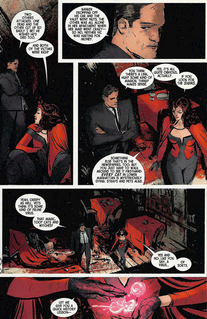 Marvel Comics Scarlet Witch #1 (2016)