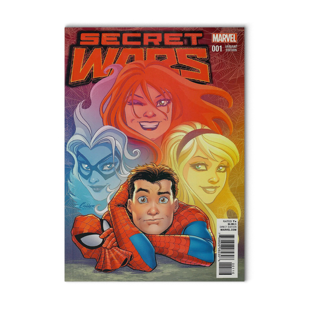 Secret Wars #1 Amanda Conner Women of Marvel Variant (Marvel Comics July 2015)