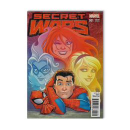 Secret Wars #1 Amanda Conner Women of Marvel Variant (Marvel Comics July 2015)
