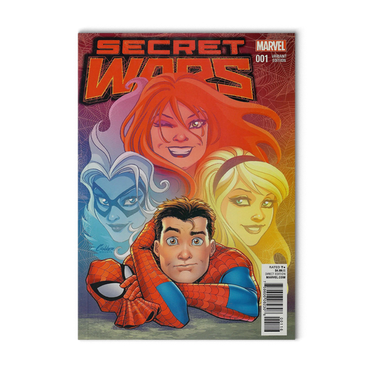 Secret Wars #1 Amanda Conner Women of Marvel Variant (Marvel Comics July 2015)