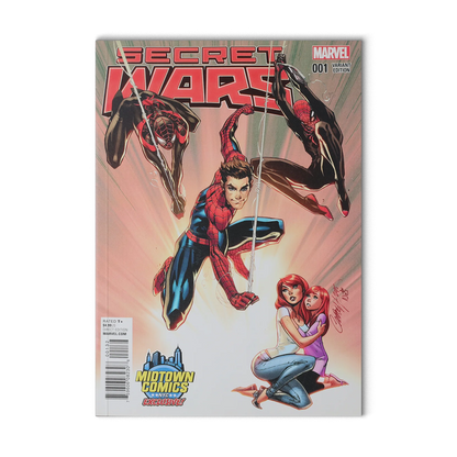 Secret Wars #1 (2015) Marvel Comics Midtown Comics J. Scott Campbell Variant