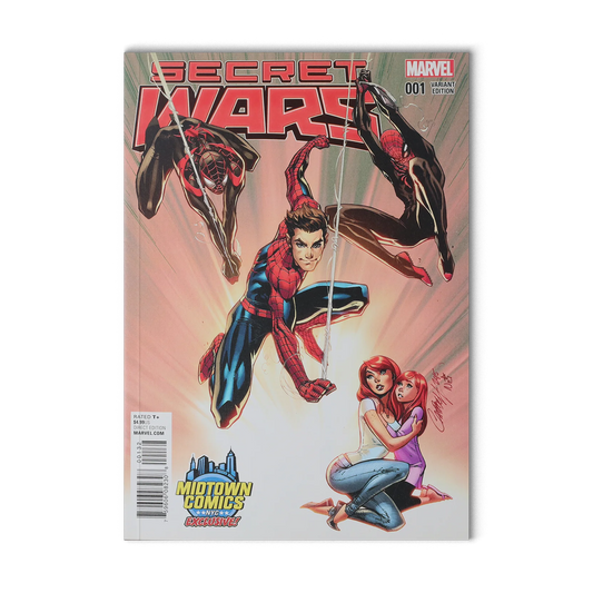 Secret Wars #1 (2015) Marvel Comics Midtown Comics J. Scott Campbell Variant