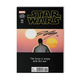 Star Wars 001 Variant Edition Aaron Cassiday Martin The Force Is Strong W This one - Signed