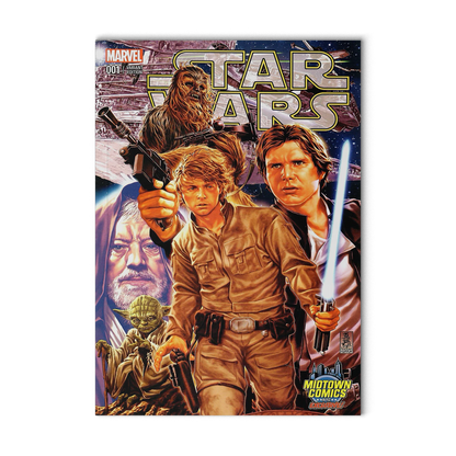 Star Wars #1 Midtown Comics Cover 2015 Marvel Comics Comic Book