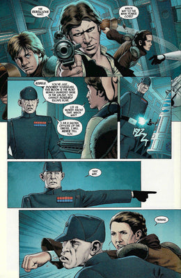 STAR WARS #1 Dynamic Forces Exclusive Cover (Signed by Greg Land)