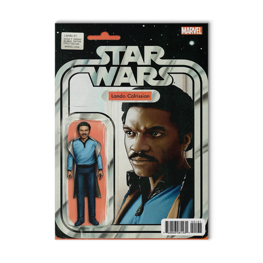 STAR WARS: Lando #1 Lando Calrissian Action Figure Cover Comic Book Marvel 2015