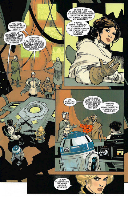 Star Wars Princess Leia Comic 3 First Print Cover A Dodson 2015 Mark Waid Marvel