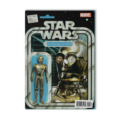 Star Wars 5 Action Figure Variant See-Threepio (C-3PO) 2015 Marvel