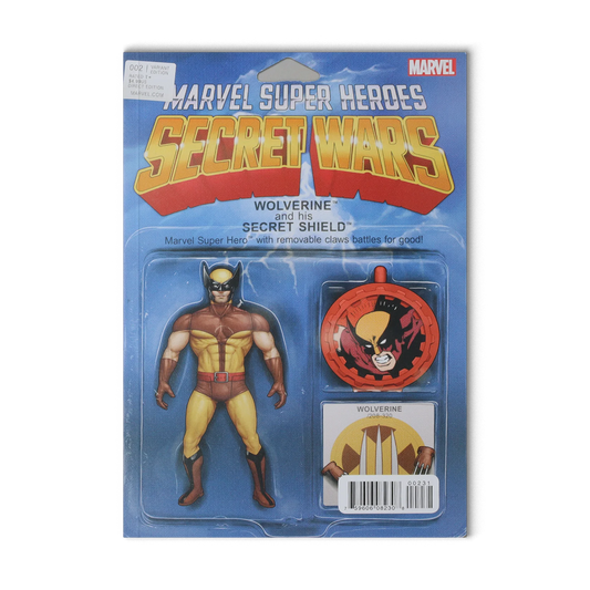 SECRET WARS #2 ACTION FIGURE VARIANT COVER