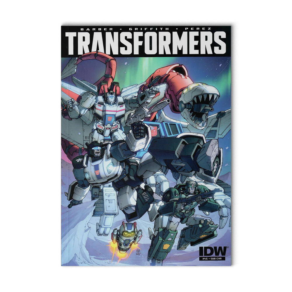 Transformers IDW #45 - Cover by Casey W. Coller