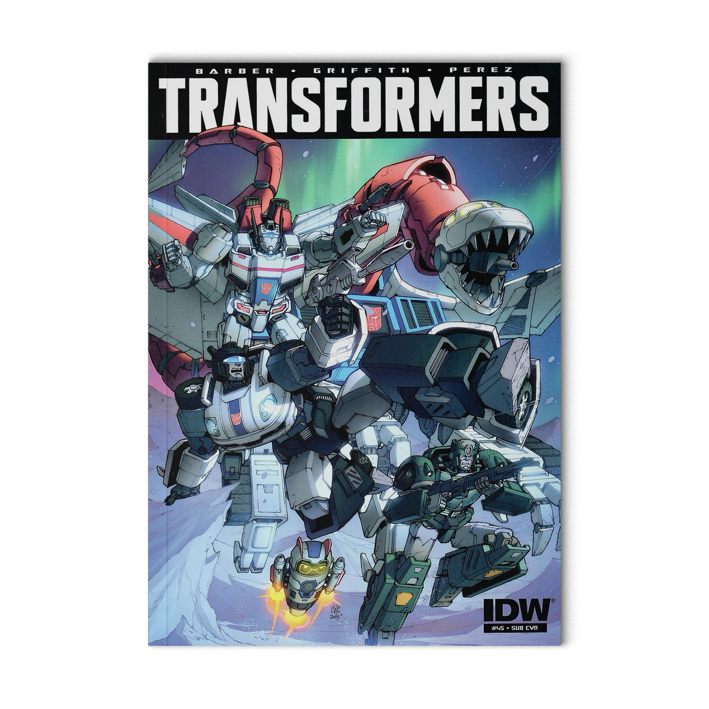 Transformers IDW #45 - Cover by Casey W. Coller