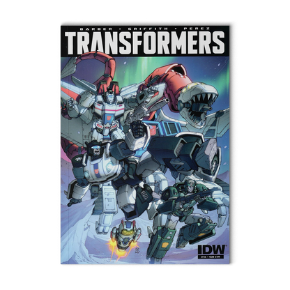 Transformers IDW #45 - Cover by Casey W. Coller