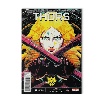 Thors Battleworld #1 Agents of SHIELD Variant Marvel 2015 Secret Wars Thor
