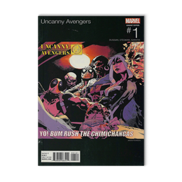 Uncanny Avengers #1 Jason Pearson Hip-Hop Variant (Marvel Comics December 2015)