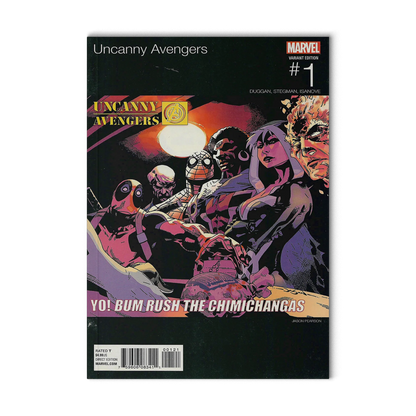 Uncanny Avengers #1 Jason Pearson Hip-Hop Variant (Marvel Comics December 2015)
