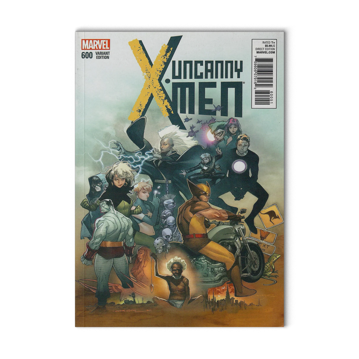 Uncanny X-Men #600 Coipel Variant Finale Brian Bendis Marvel 2013
