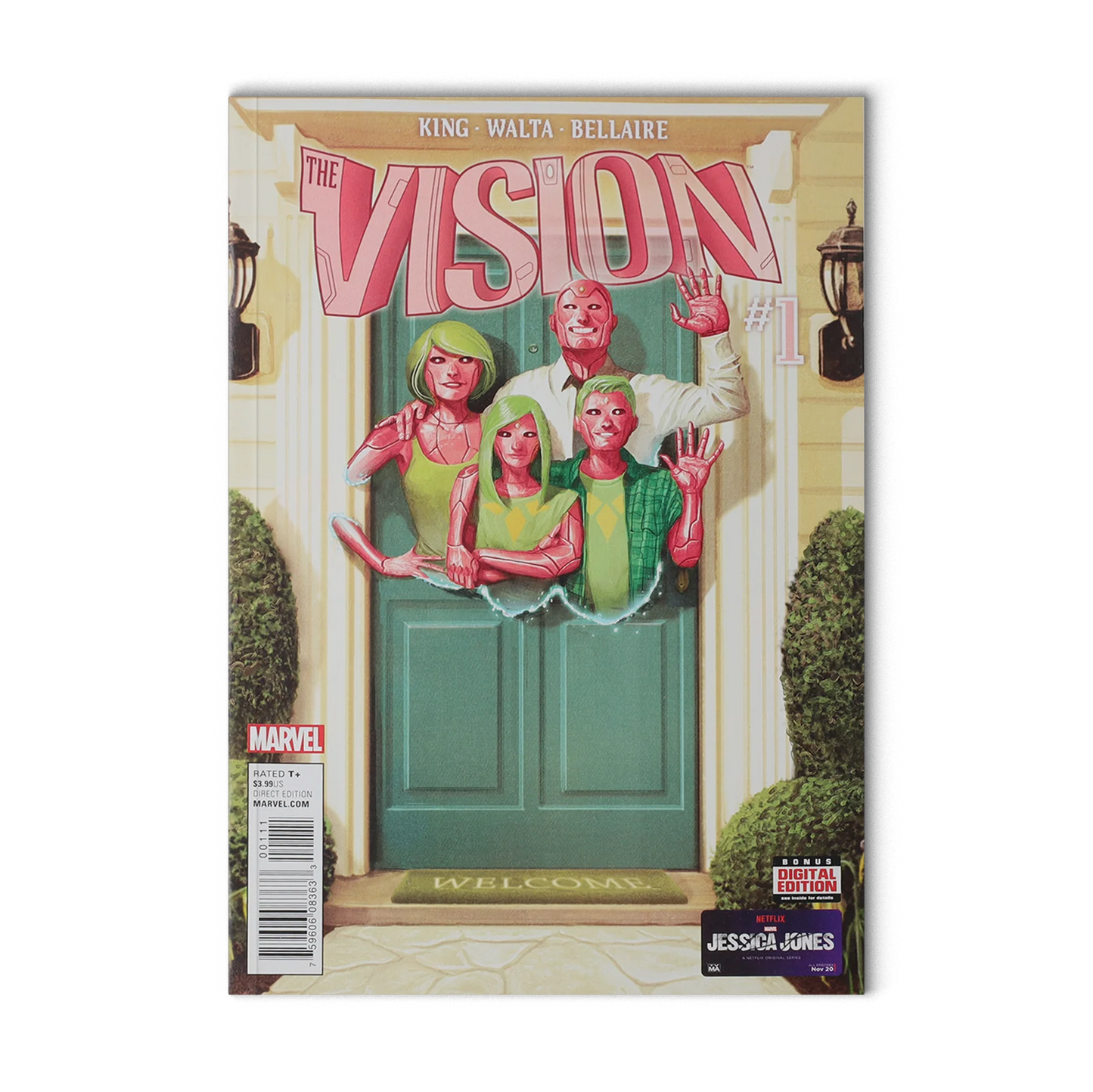 Vision #1 Marvel Comic Book 2016