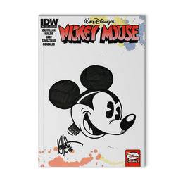 Walt Disney's Mickey Mouse IDW #1 Signed