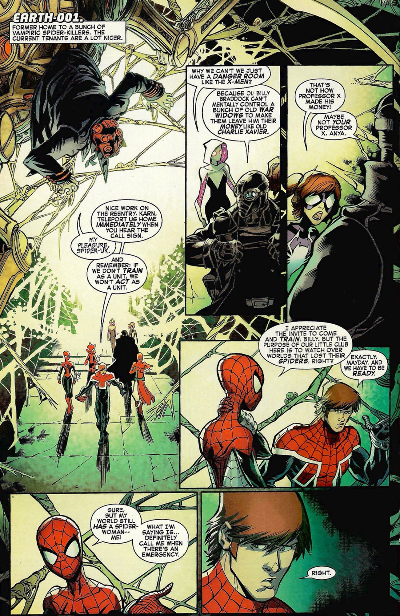 Marvel Comics - WEB WARRIORS #1 Protectors of the Spider-Verse | JAN 2016