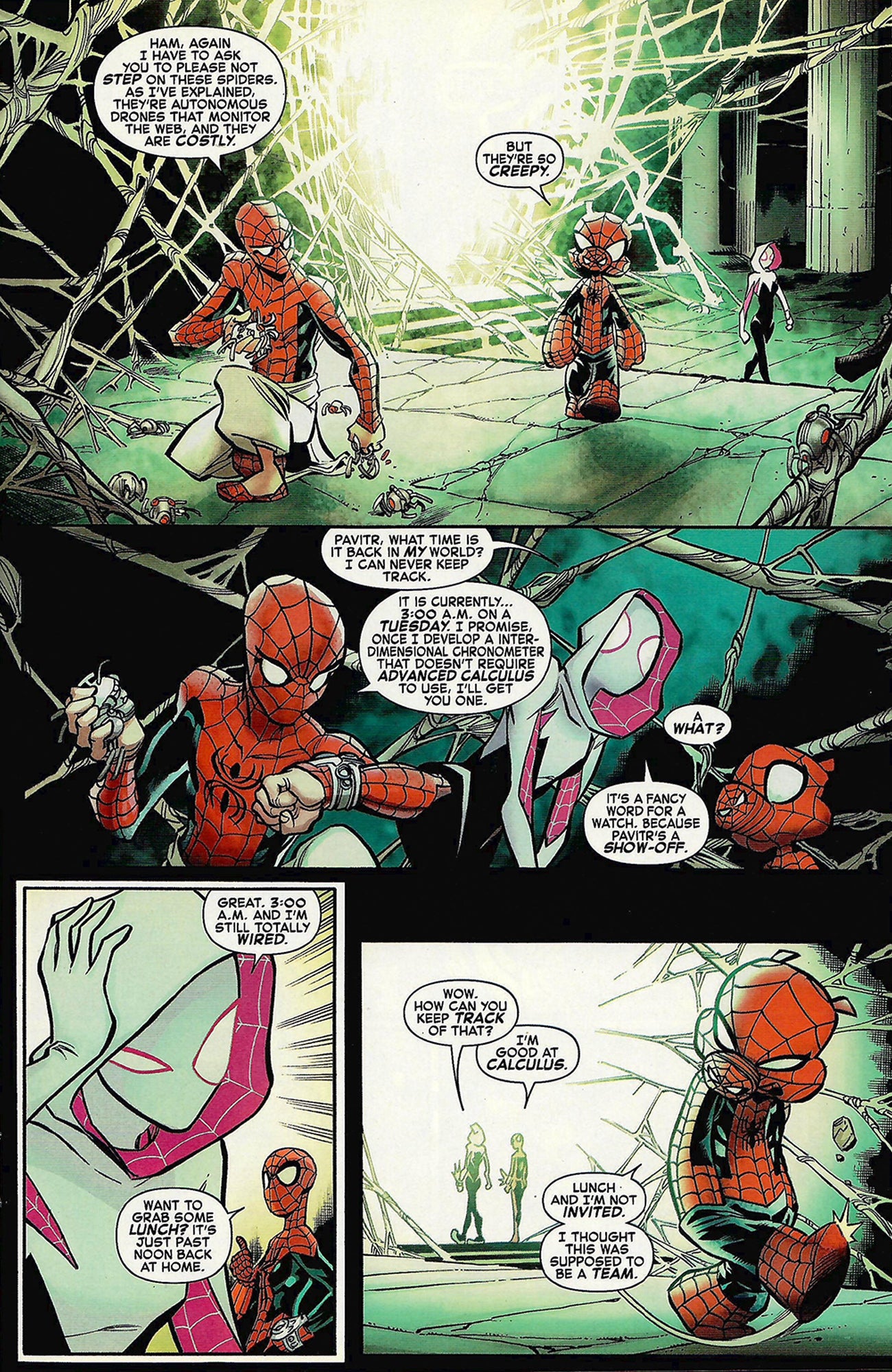 Marvel Comics - WEB WARRIORS #1 Protectors of the Spider-Verse | JAN 2016