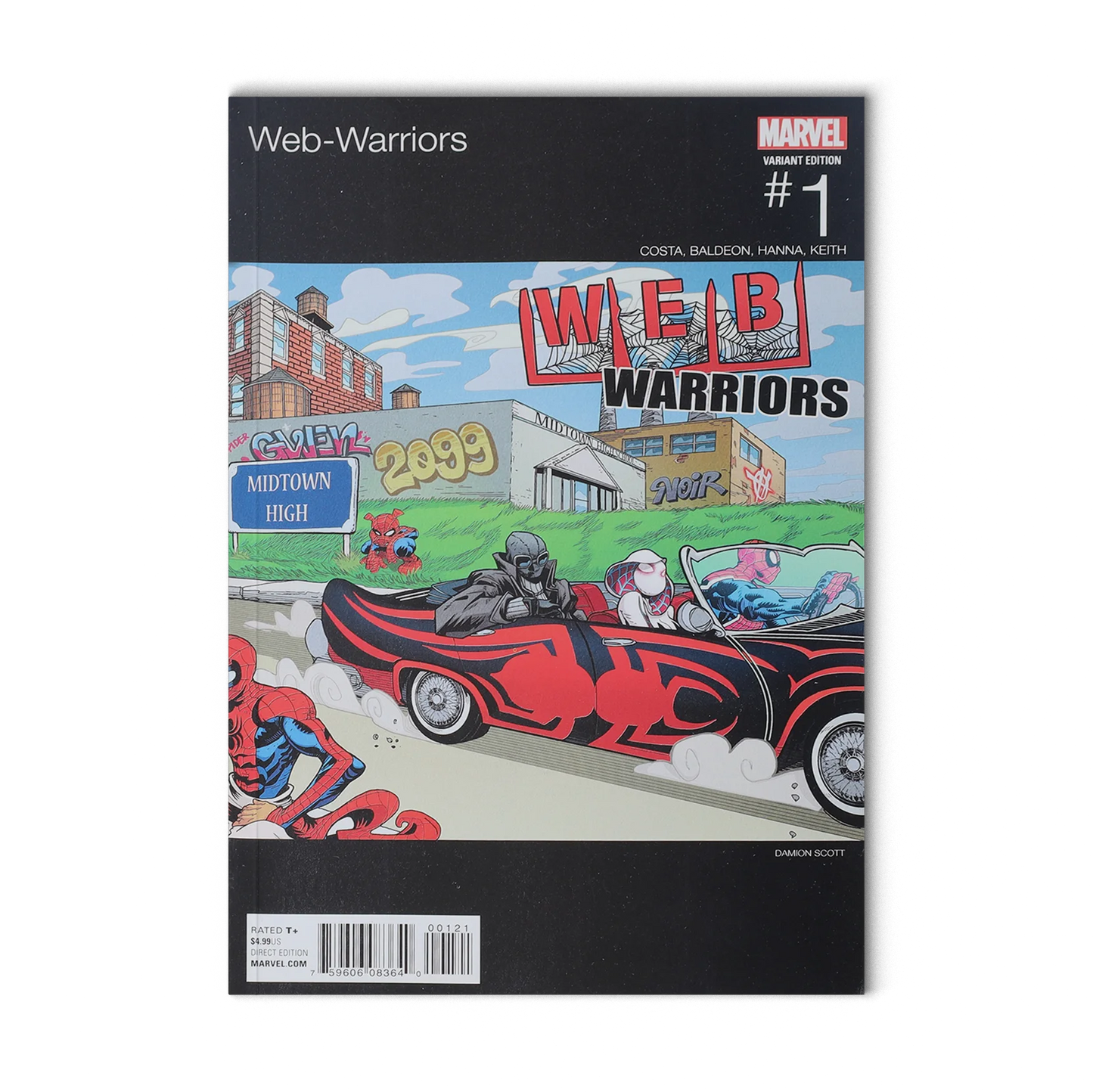 Web-Warriors #1 (2016) - Marvel Comics - Clipse Hip Hop Variant