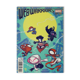 WEB WARRIORS #1 (MARVEL 2016) SKOTTIE YOUNG VARIANT