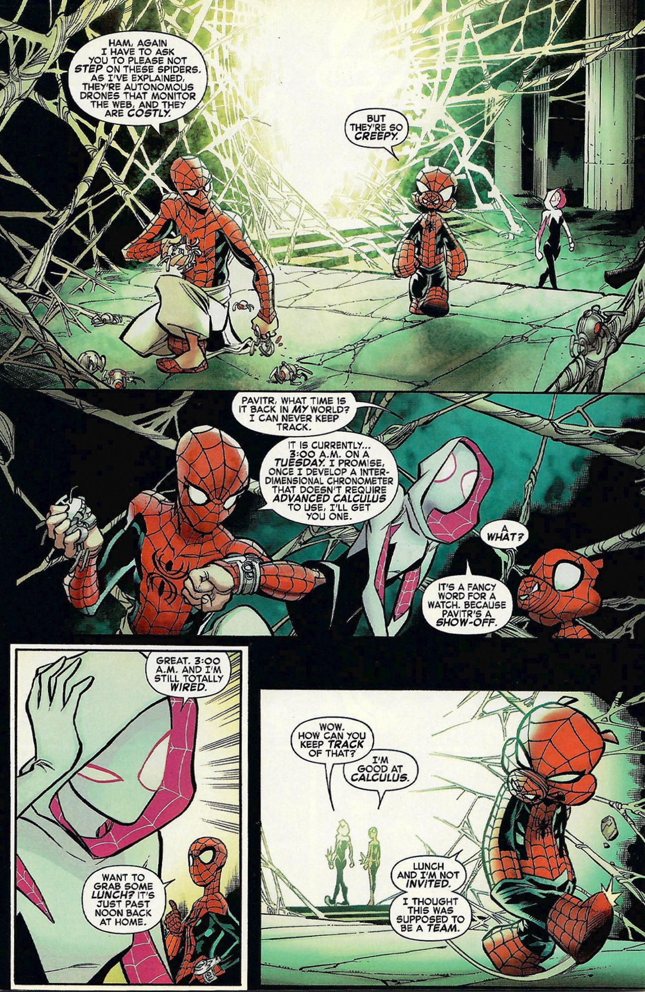 WEB WARRIORS #1 (MARVEL 2016) SKOTTIE YOUNG VARIANT